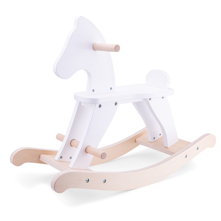 Rocking horse - white